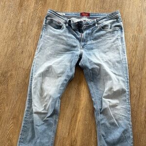 Jack & Jones Clark Regular Fit Jeans — 34x34 — Light Wash